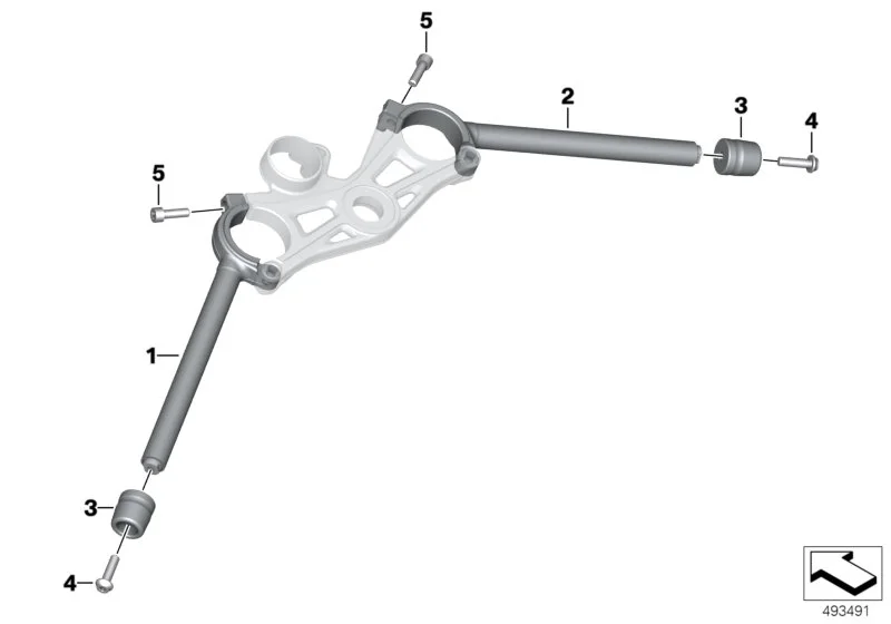 BMW Stummellenker links K67 32718402057