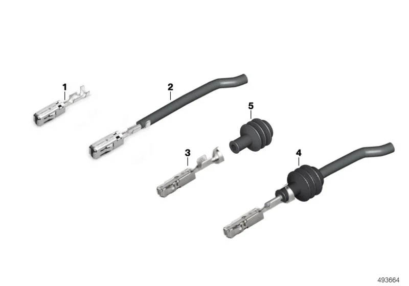 BMW Buchsenkontakt 0,5-1,0 mm² MCP 2.8 F30 F31 F32 F33 F34 F36 F39 F20 F44 F45 F46 F48 F80 F82 F83 F85 F86 F87 F87N F90 F91 F92 F93 F97 F98 G01 G02 G05 G06 G07 G11 G12 G14 G15 G16 G20 G21 G29 M40i G30 G31 61139232674