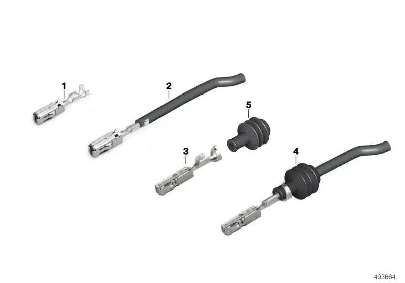 BMW Buchsenkontakt MCP 2.8 ELA F30 F31 F32 F33 F34 F36 F39 F20 F4