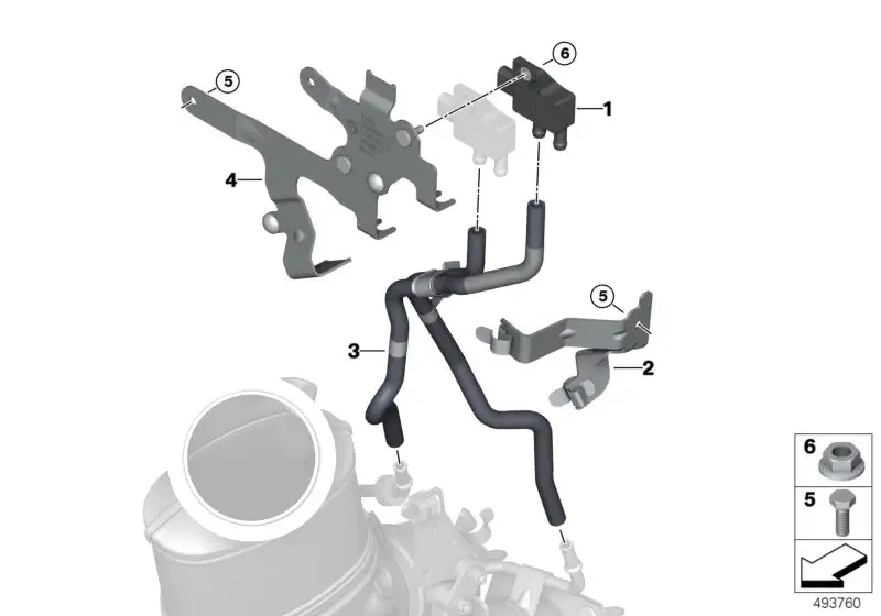 BMW Buchsengehäuse 61138736463
