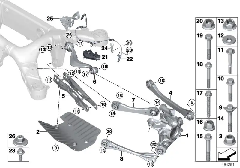 BMW Kombischraube G14 33306891268