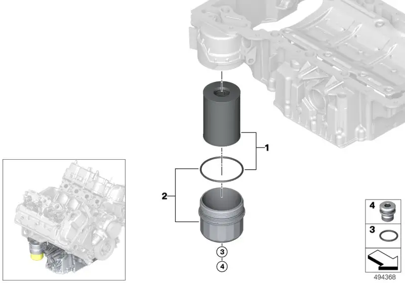 BMW O-Ring E70 E71 E72 F01 F02 F04 F06 F07 F10 F11 F12 F13 F15 F1