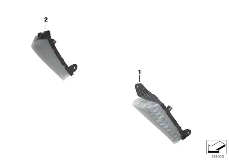 BMW LED-Blinkleuchte vorn rechts K08 63138566846