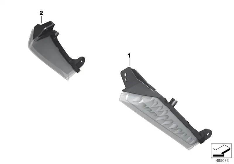 BMW LED-Blinkleuchte vorn rechts K09 63138558690