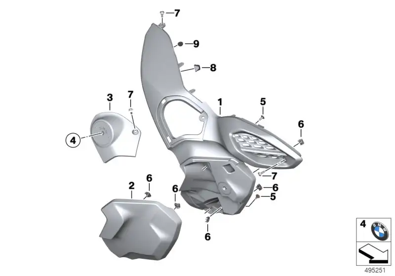 BMW Deckel 46638564062