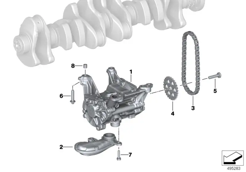 BMW Ölpumpe 11419895359