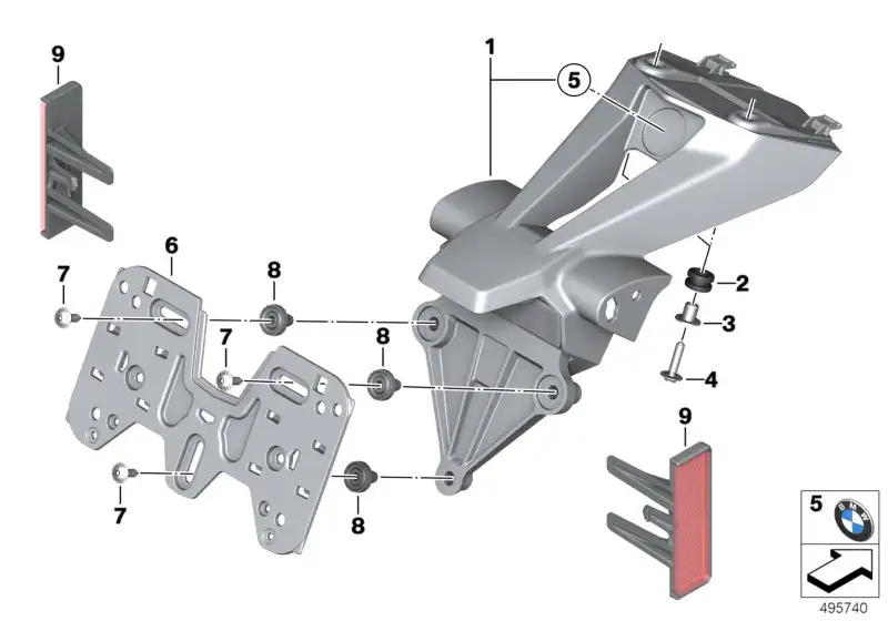 BMW Buchse K67 46629444055