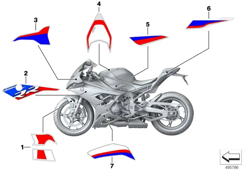 BMW Dekor Tankabdeckung links 51148406665