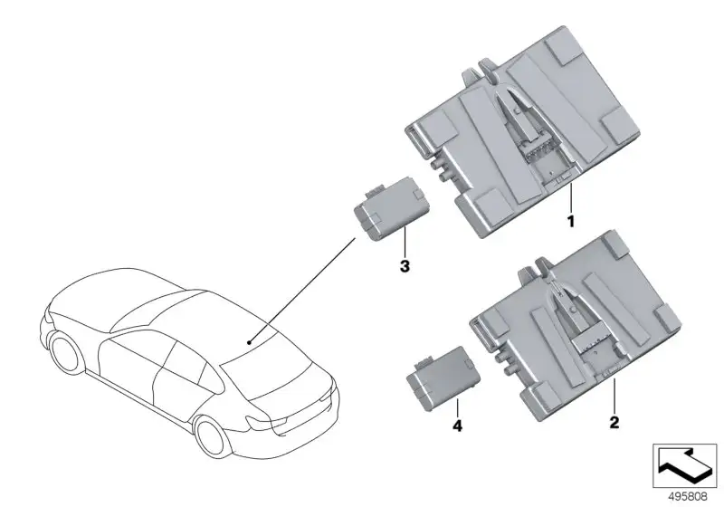 BMW Telematic Communication Box 2 84109843936