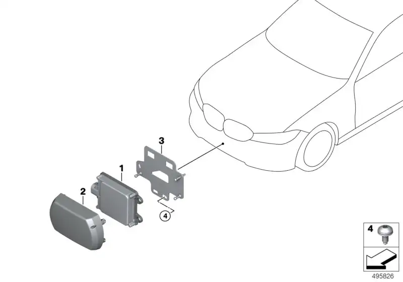 BMW Radom F90 F91 F92 F93 F95 F96 F97 F98 G01 G02 G05 G06 G07 G11