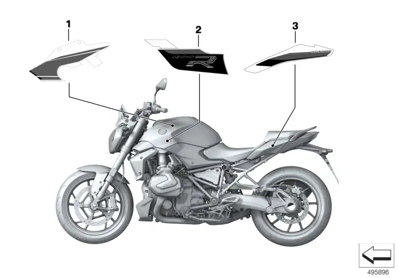 BMW Dekor rechts K53 51148406442