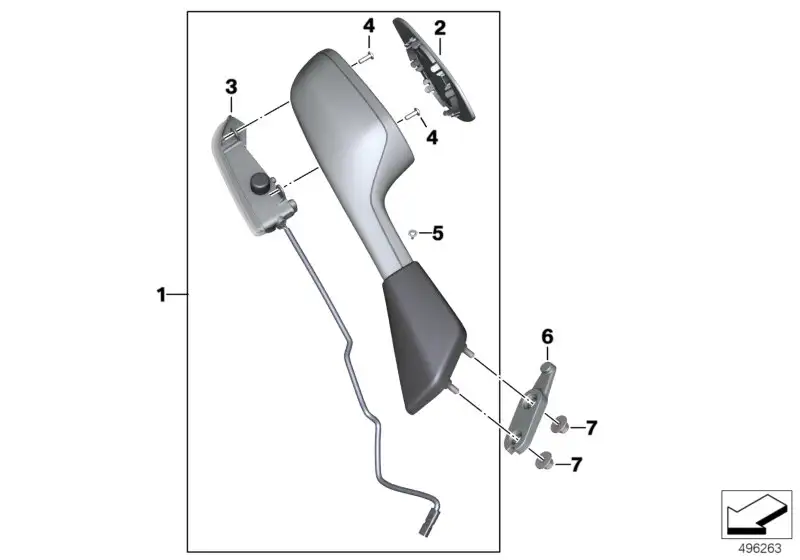 BMW Entkopplungselement links K67 51168388971 - Bildposition 06
