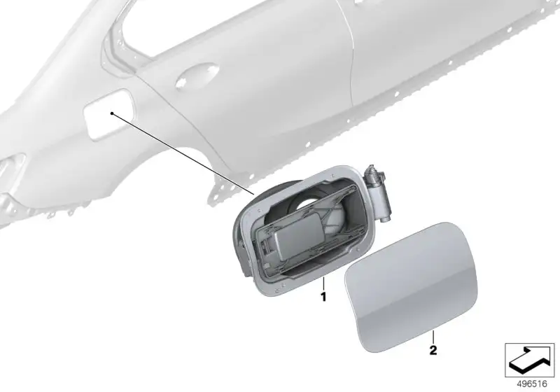 BMW Abdecktopf 51177433408