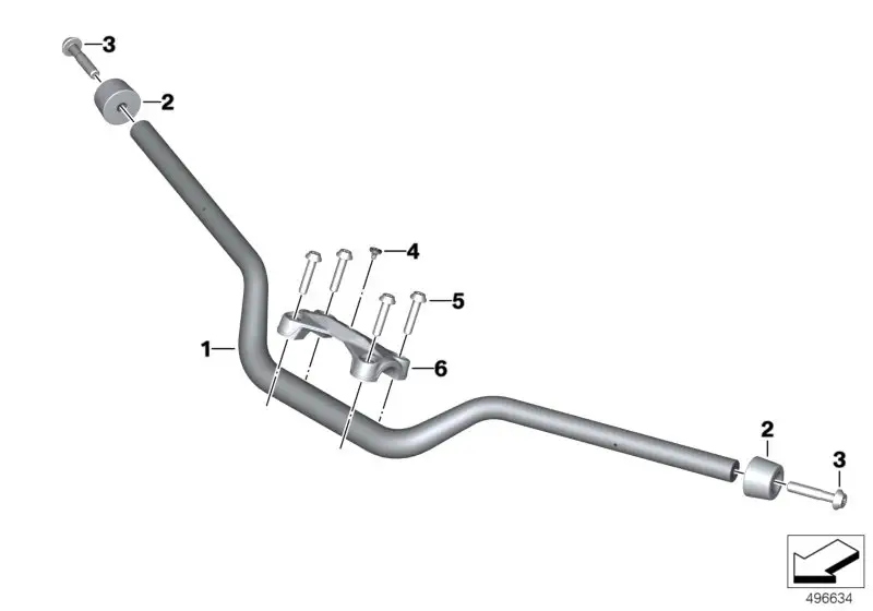 BMW Lenker K69 32718404706 - Bildposition 01