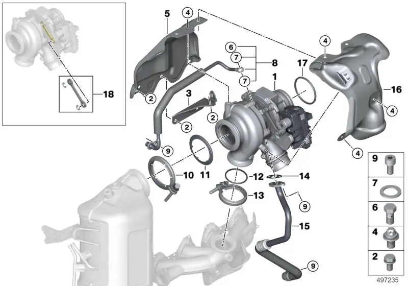 BMW Sechsrundschraube 07119908672 - Bildposition 04