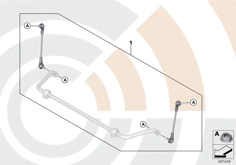 BMW Reparatursatz Pendelstützen 31355A35EE7 - Bildposition 01