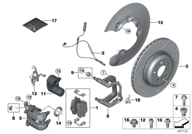 BMW Reparatursatz Faltenbalg G20 G21 G28 G29 M40i 34206894211