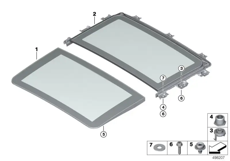 BMW Einstellelement passiv 54107474467 - Bildposition 04