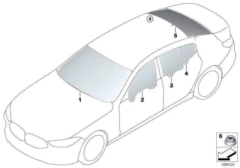 BMW Wasserleitelement links 51319478475 - Bildposition --