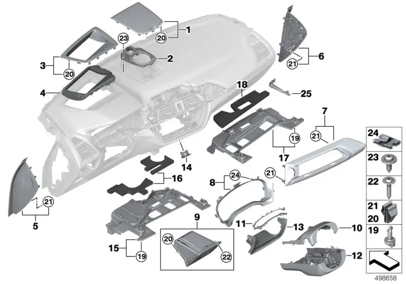 BMW U-Klammer 51459496283 - Bildposition 24
