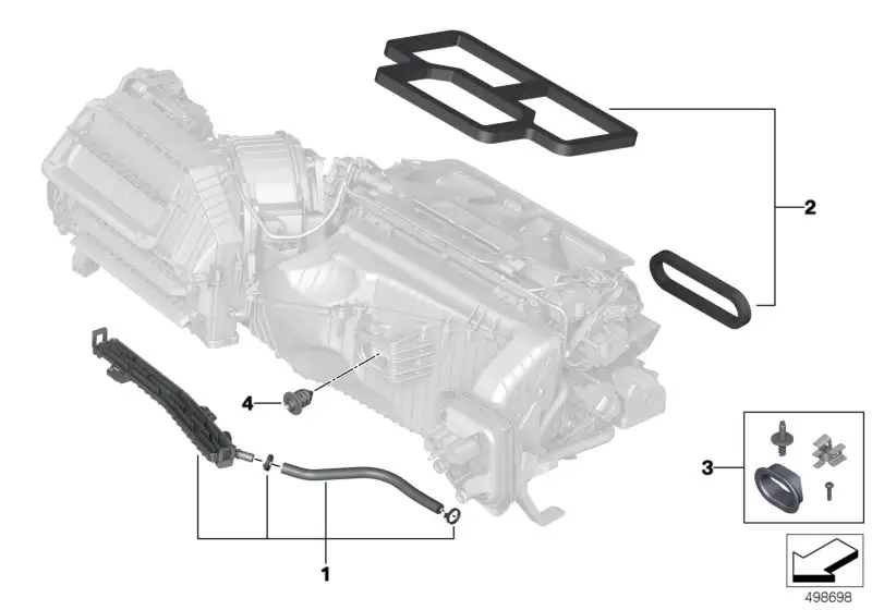 BMW Deckel Mikrofilter F97 F98 G01 G02 G20 G21 G28 G29 M40i 64119
