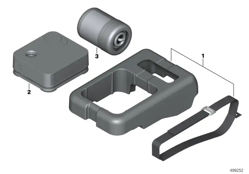 BMW Ablage Mobility Set G21 71106886418 - Bildposition 01