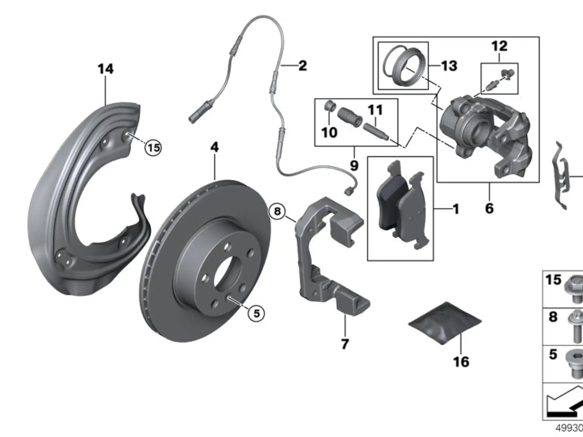 BMW Bremsscheibe belüftet G20 G21 34106877211