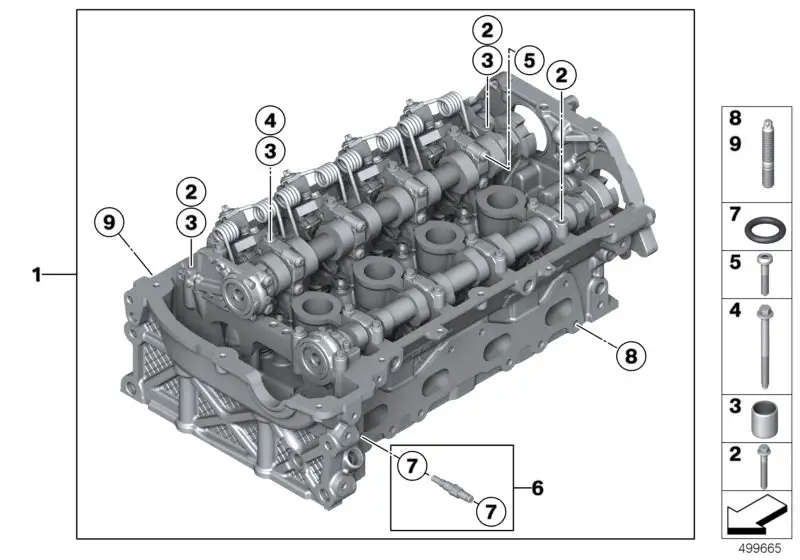 BMW Torxschraube 11127641799 - Bildposition 05