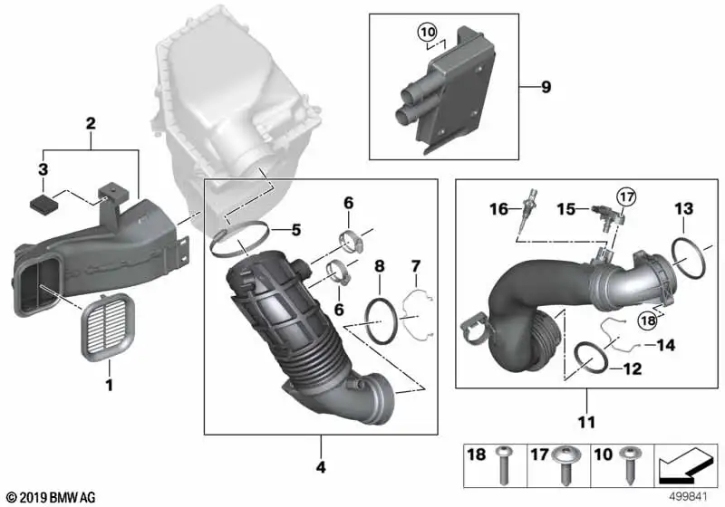 BMW Formdichtung 13719488138 - Bildposition 08