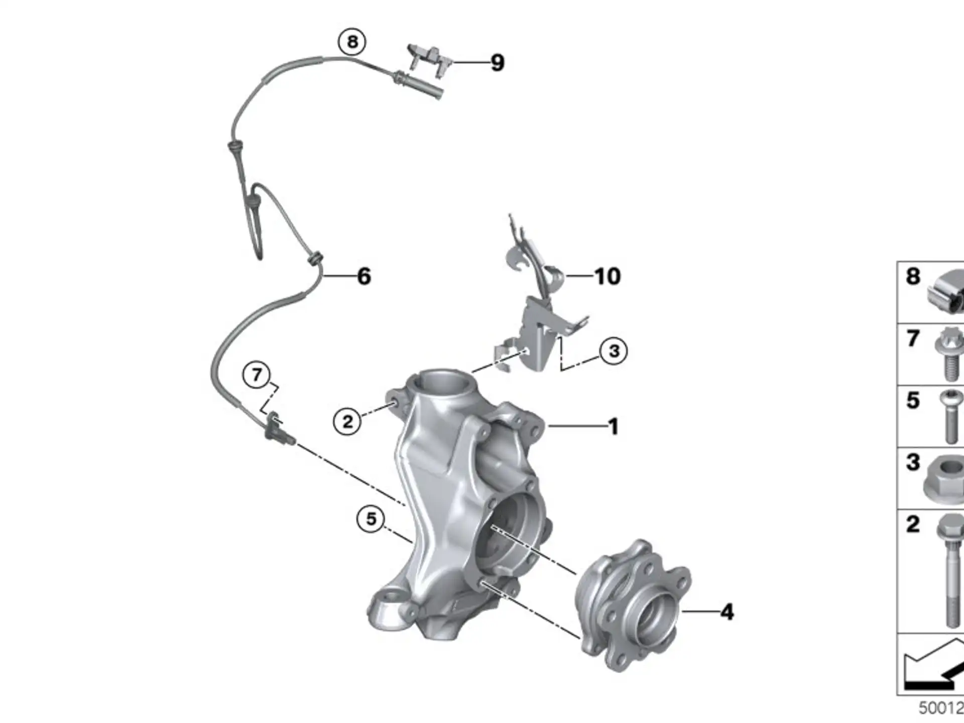 BMW Kombischraube ASA G20 G21 G28 G29 M40i 07146887408