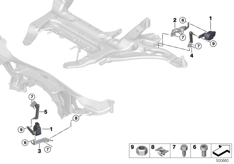 BMW Regelstange vorn F39 F20 F44 F45 F46 F48 F54 F60 37146854697