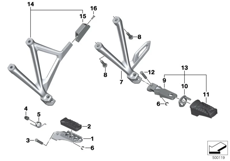 BMW Bolzen K18 K22 K23 K27 K28 K29 K32 K33 K42 K46 K50 K51 K71 K73 R22 46719446331