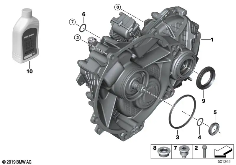 BMW E-Getriebe I01 27208651132