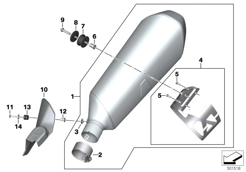 BMW Karosserieschraube ohne Bund K09 K17 K21 K22 K23 K32 K33 K48 K52 K53 K54 K61 K82 46638534939