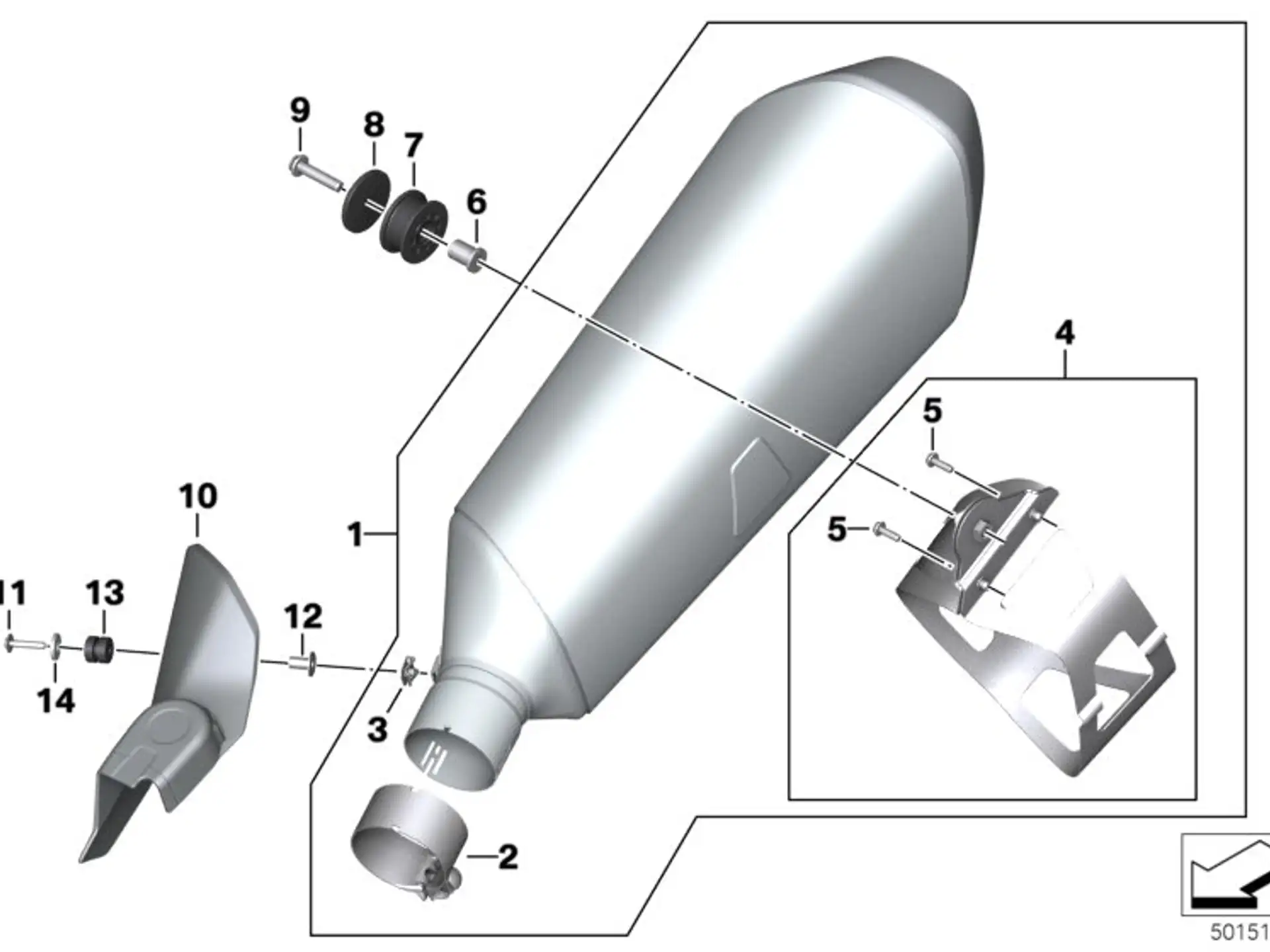 BMW Karosserieschraube ohne Bund K09 K17 K21 K22 K23 K32 K33 K48 K52 K53 K54 K61 K82 46638534939