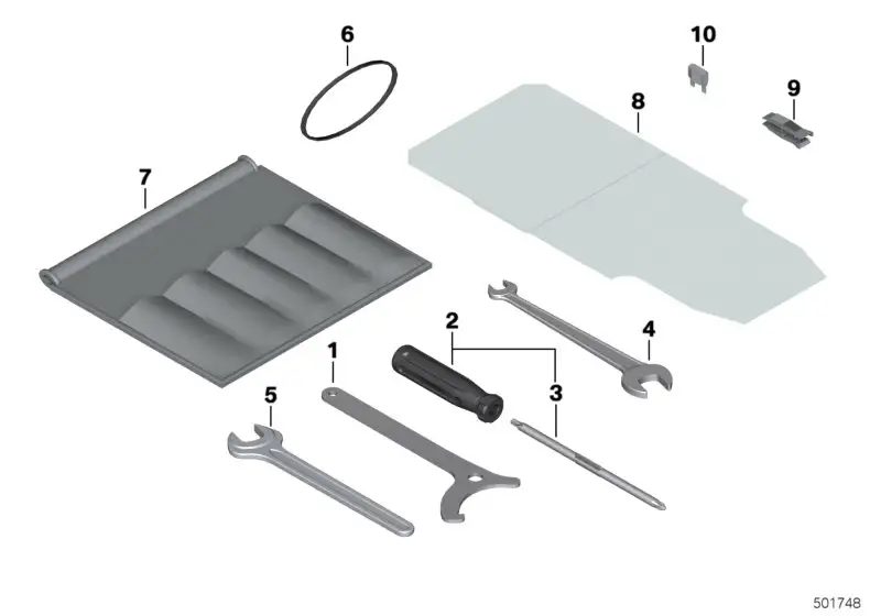 BMW Hakenschlüssel 71118394586 - Bildposition 01