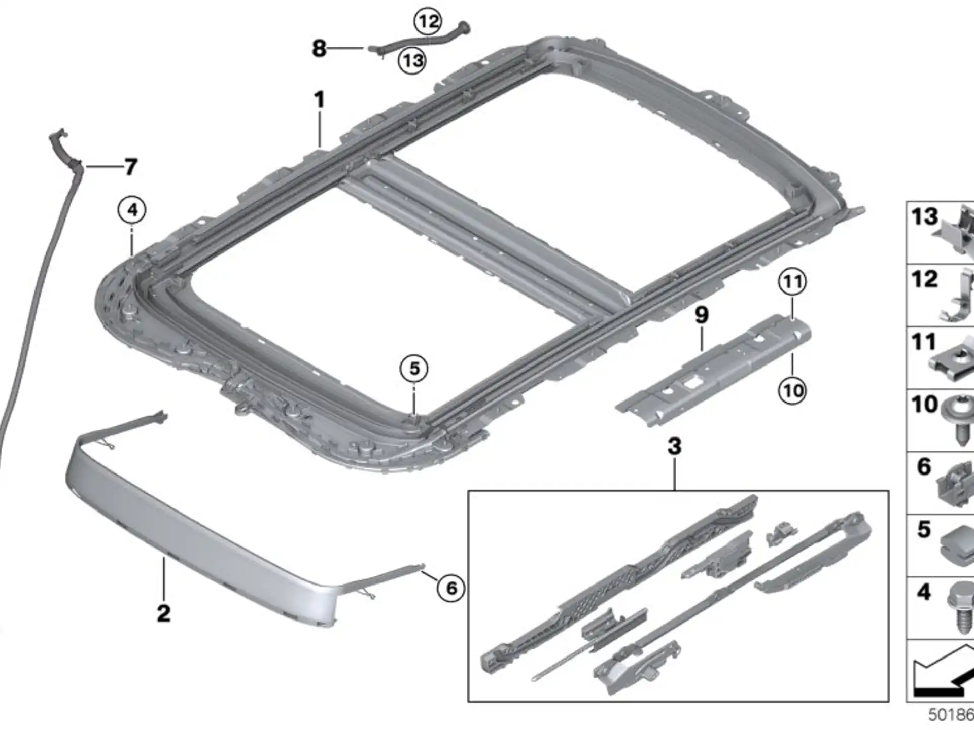 BMW Mechanik F54 F55 F56 F56E F60 54107379624