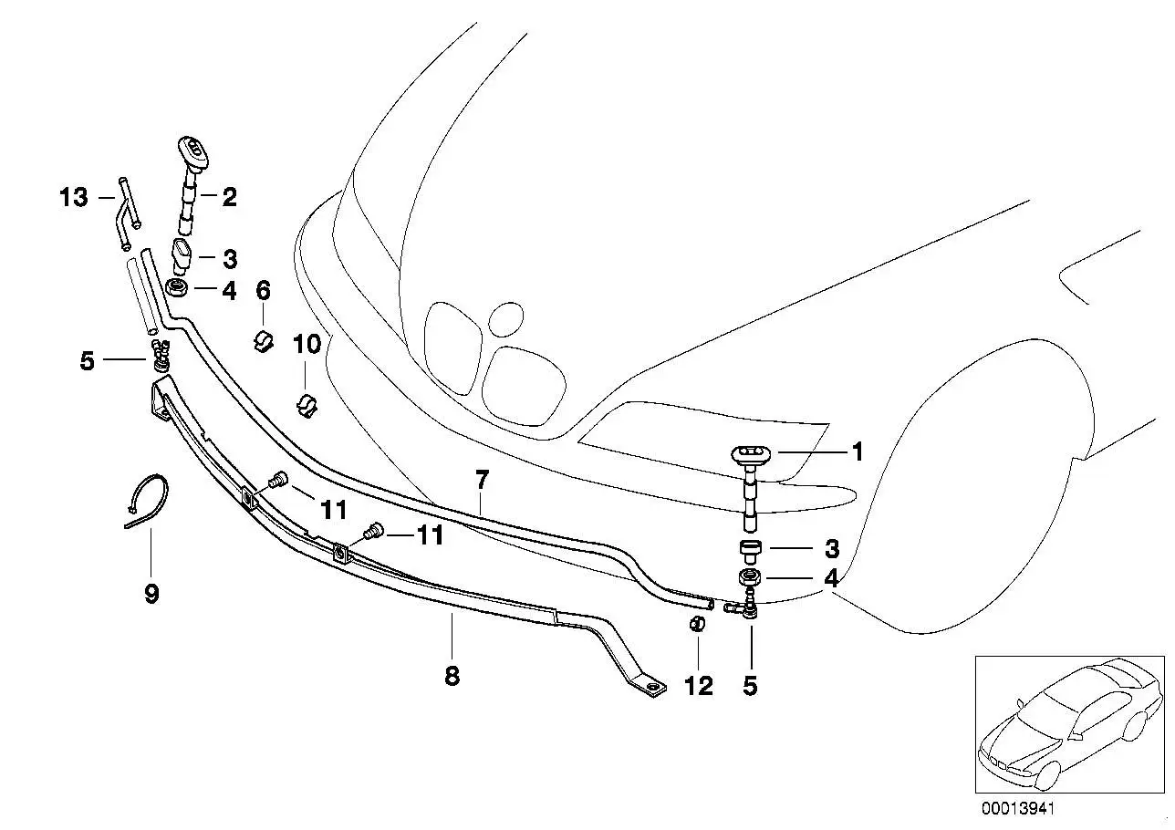 BMW Spritzdüse rechts 61678389740 - Bildposition 02