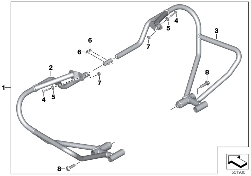 BMW Zylinderschraube K17 K21 K22 K23 K33 K67 K69 07129908033