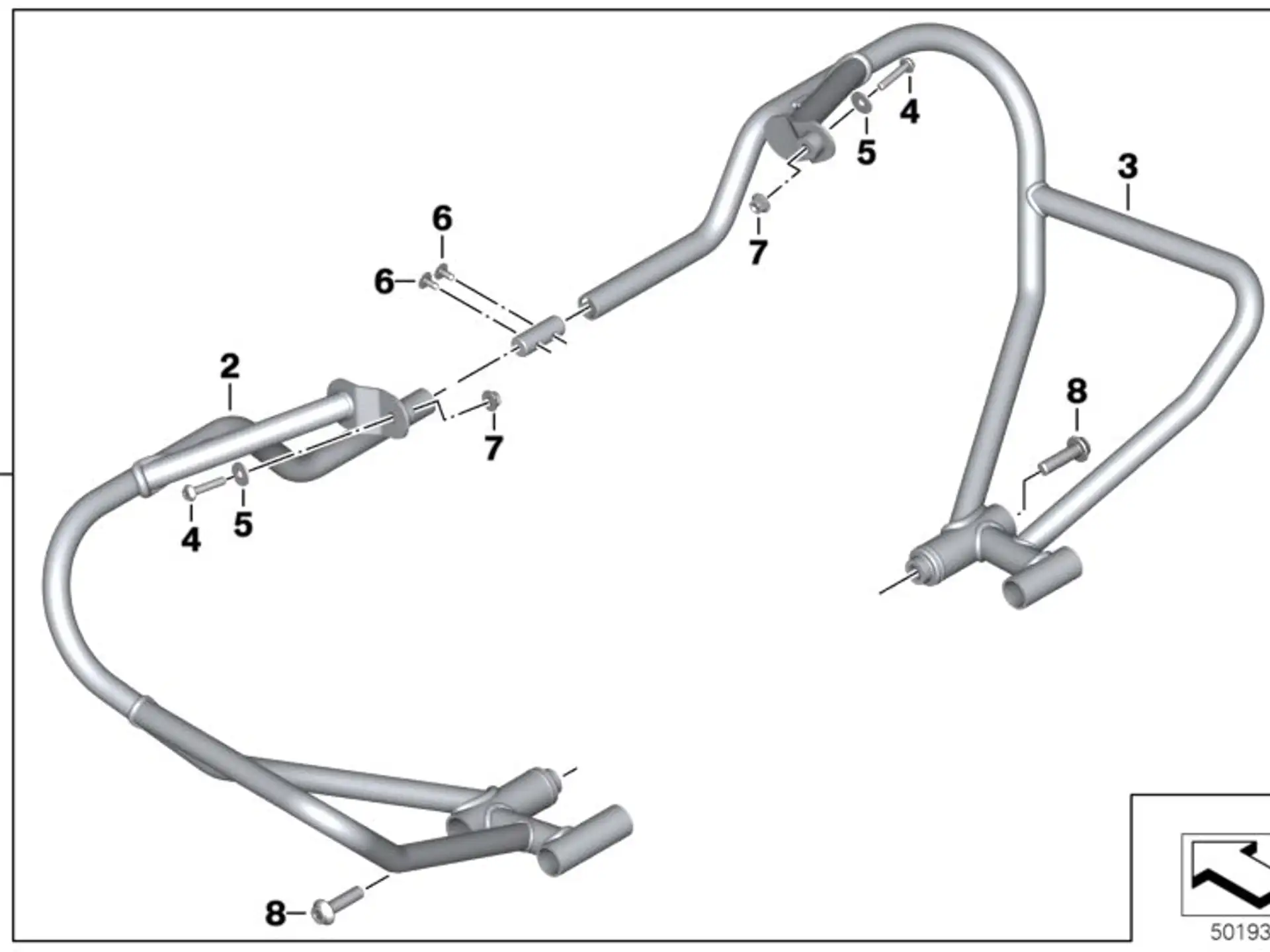 BMW Zylinderschraube K17 K21 K22 K23 K33 K67 K69 07129908033