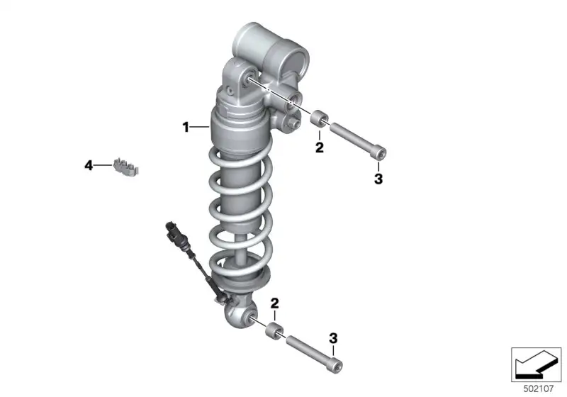 BMW Federbein K67 33548565344 - Bildposition 01