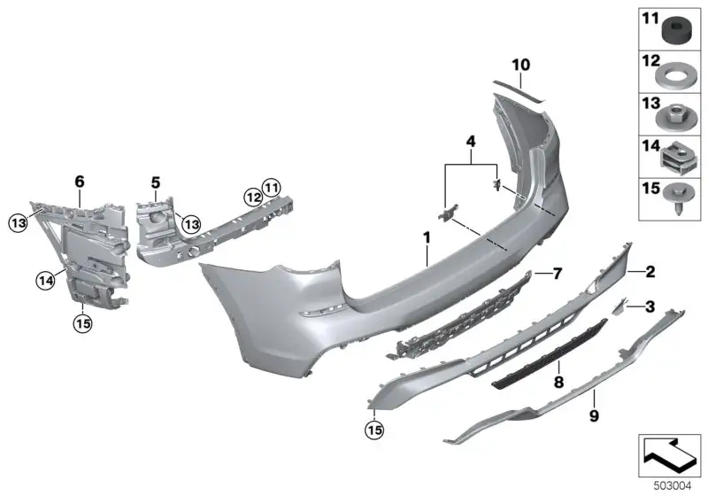 BMW Aufnahme Smart Opener F97 51128065256 - Bildposition 07