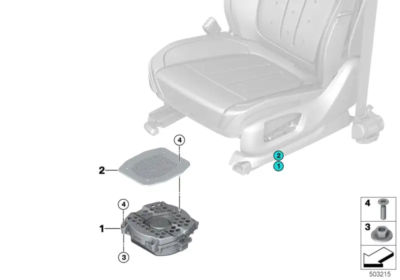 BMW Zentralbass F95 F96 G05 G06 G07 65132622516