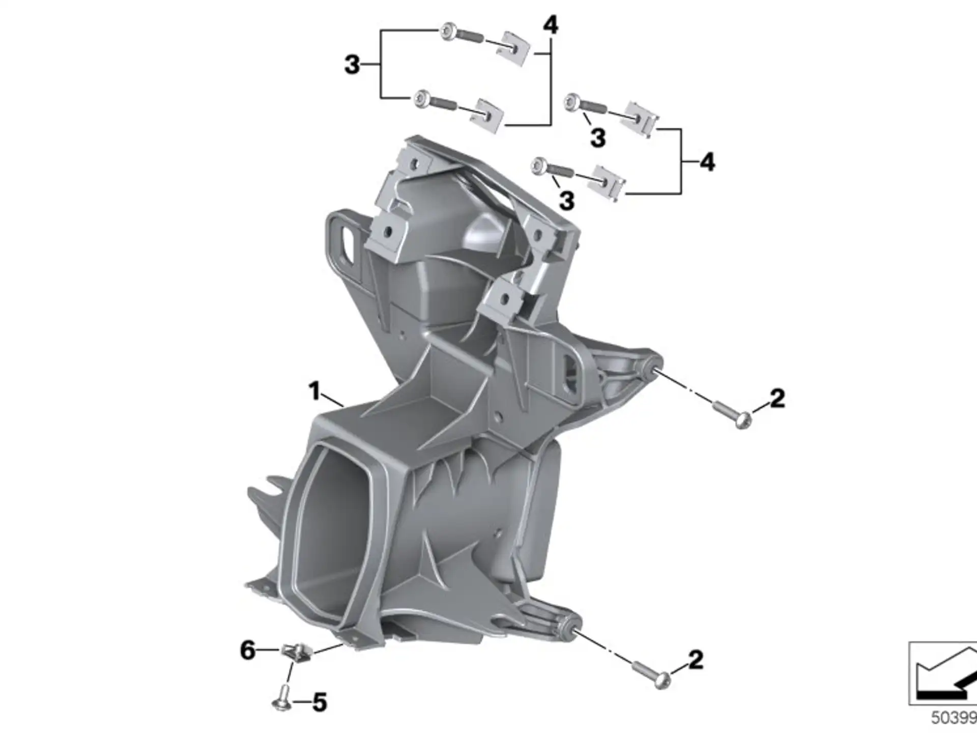 BMW Frontträger K69 46638388536
