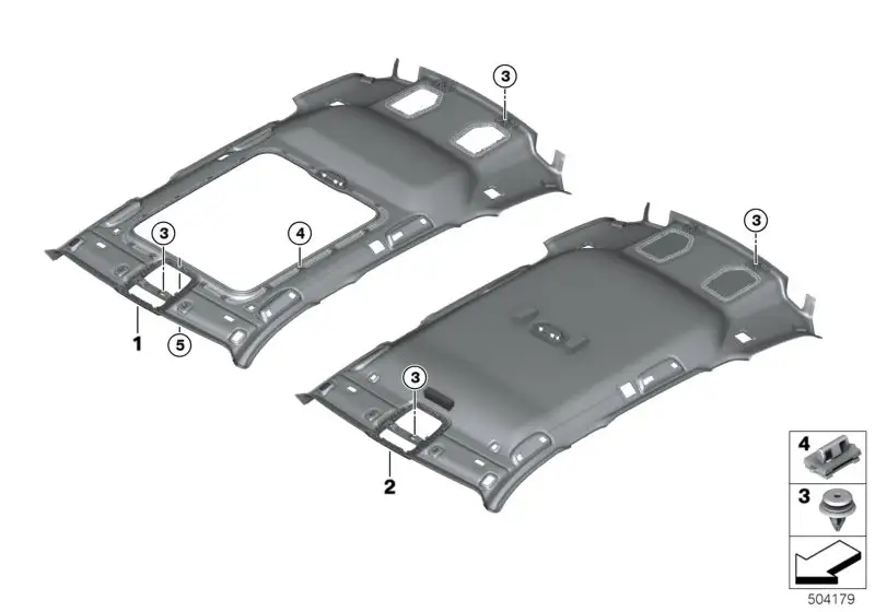 BMW Dachhimmel G21 51448096472