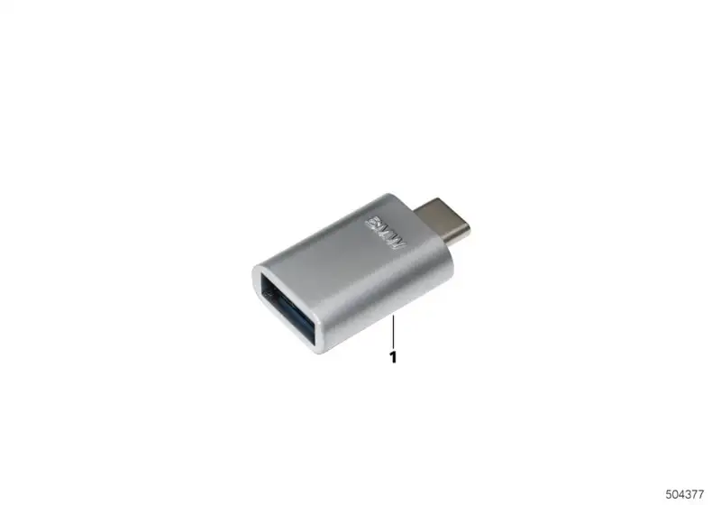 BMW Adapter USB-C-Stecker auf USB-A-Buchse F39 F20 F45 F46 F48 F8