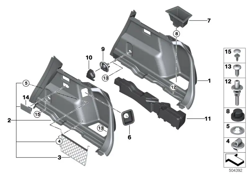 BMW Torxschraube mikroverkapselt 07147286127 - Bildposition 13