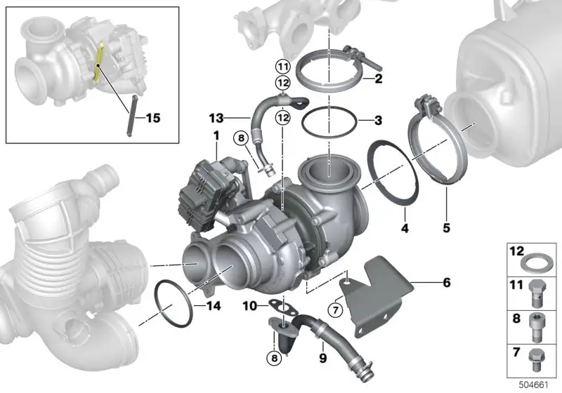 BMW Abstützung E70 E71 E90 E91 E92 E93 F01 F02 F07 F10 F11 F15 F1