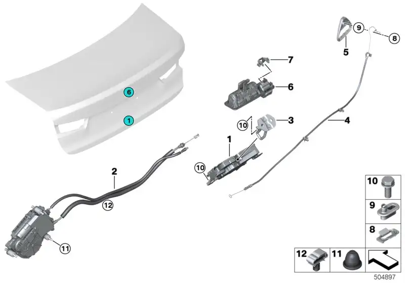 BMW Soft-Close-Automatik 51247430626
