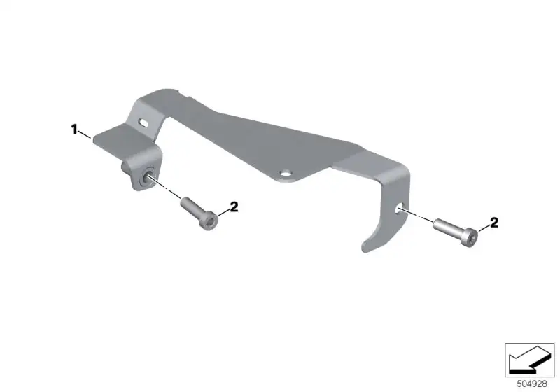 BMW Halter Kabelbaum K25H 61137680948